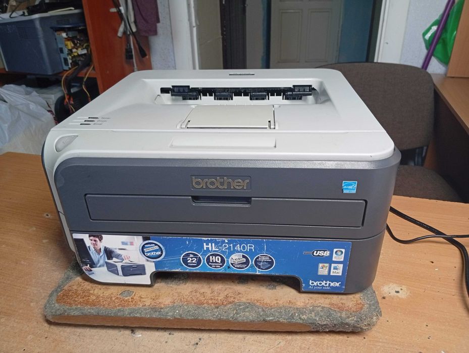 Лазерний принтер Brother HL-2140R, заправлений 100%