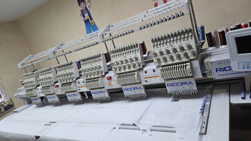 Продаж вишивальної 6-головної машинки |