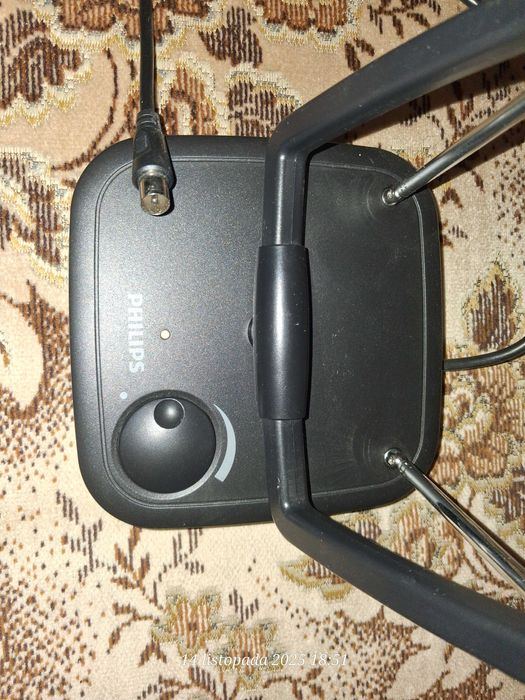 Philips SDV5120/12 – antena pokojowa DVB‑T2, HDTV, FM, sprawna