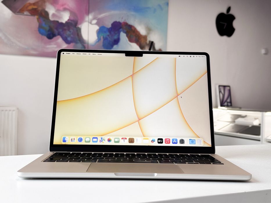 MacBook Air M2 24 GB 1 TB Biały Jak Nowy Sklep Gwarancja
