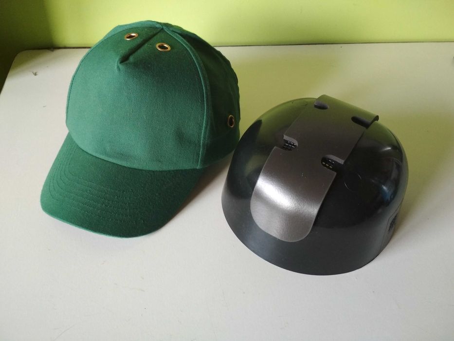 Czapka ochronna Voss Helme zielona czapkokask