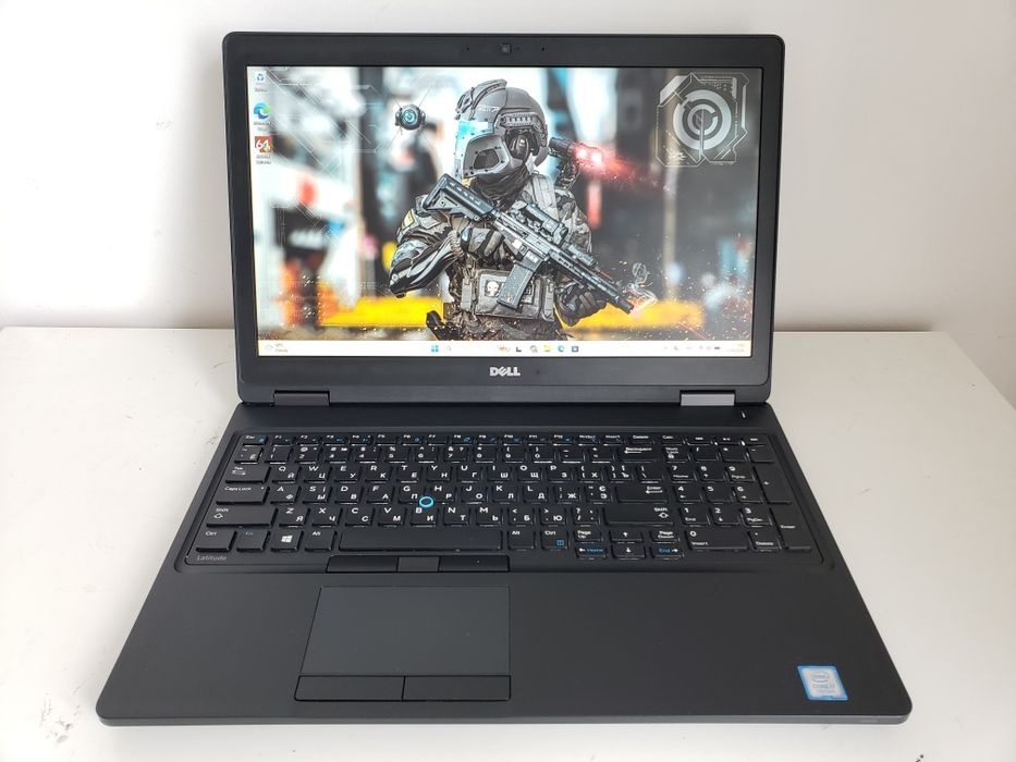 Dell Latitude 5580, 15,6 IPS, i7-7820HQ, 16GB DDR4, 500GB SSD, Nvidia 940MX, АКБ 98%