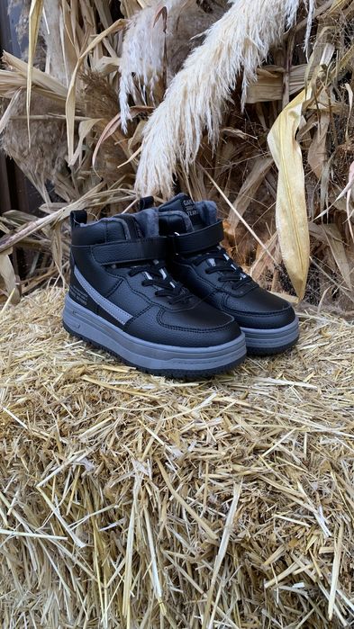 Універсальні дитячі хайтопи ВВТ Kids, чорні/рожеві, 32-37, зима