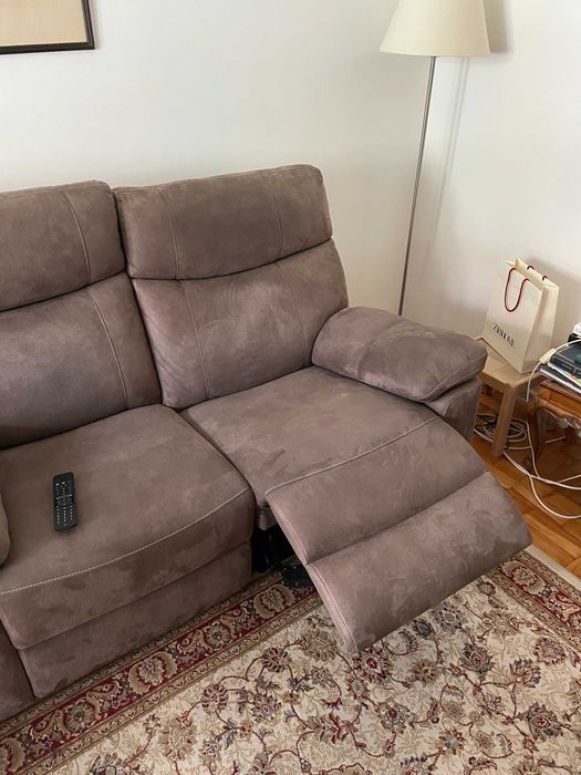 Sofá 2 Lugares com função reclinável