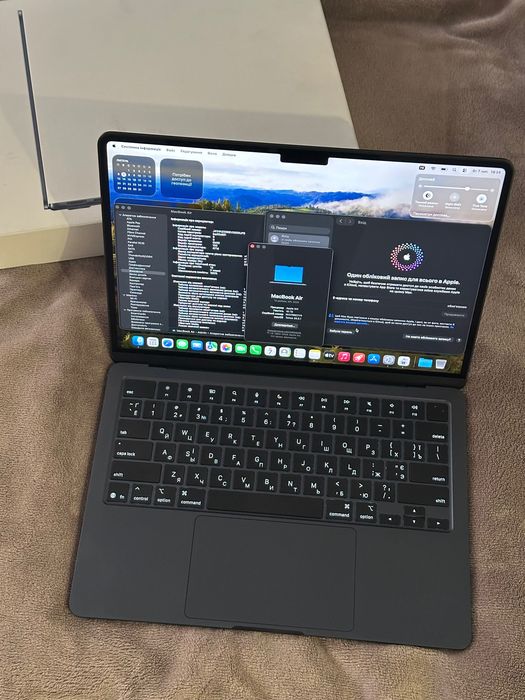 Macbook Air 13 M4 2025 16/256 13 циклів 100% (m5 m3 m2)
