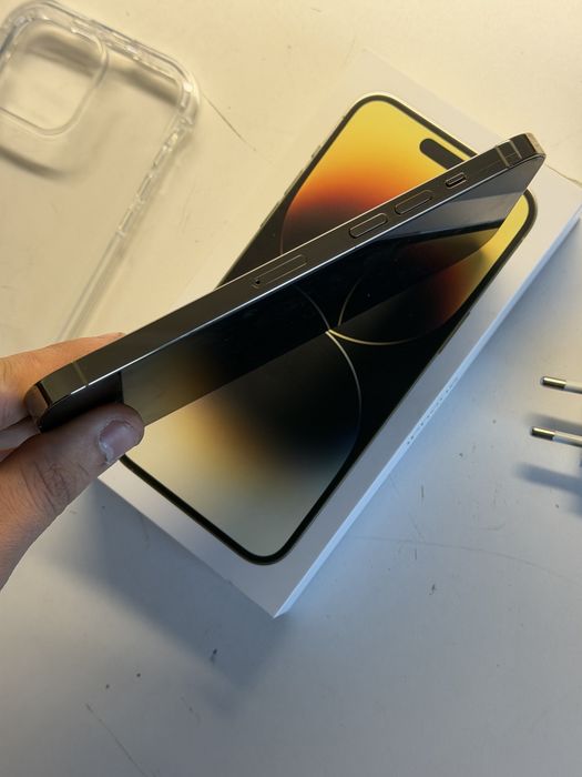 iPhone 14 Pro Max 128gb złoty bateria 100% komplet