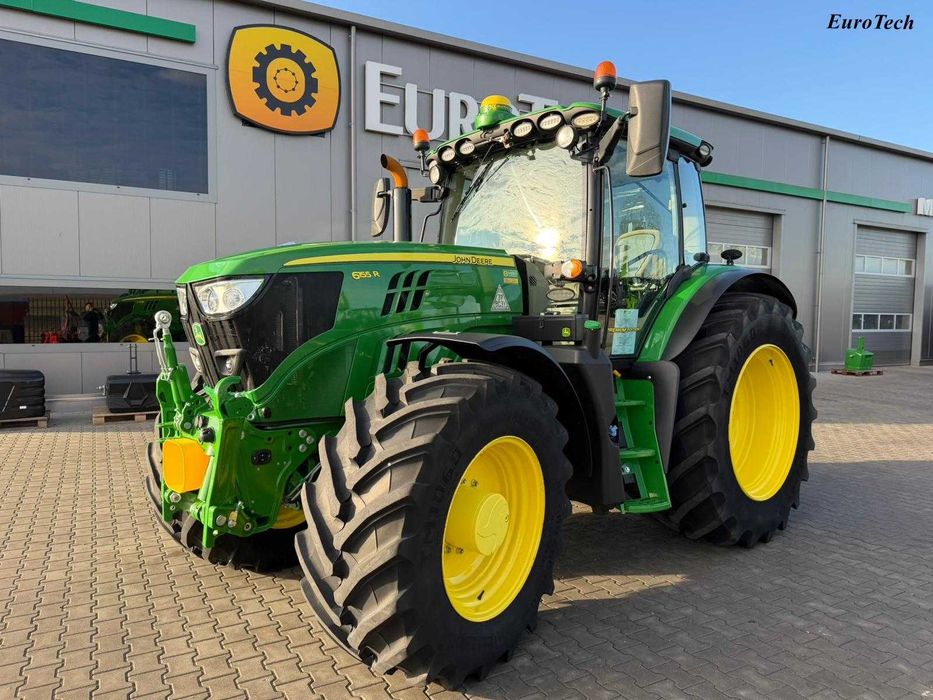 John Deere 6155r 2022r AutoPower 50km 171km Wom GPS LED