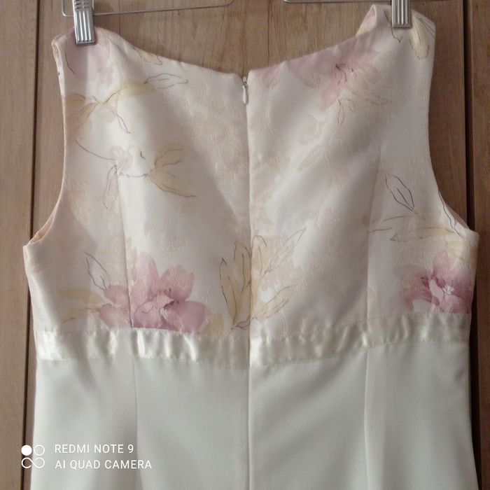 Sukienka elegancka, na komunie, wesele,chrzest,kremowa 40