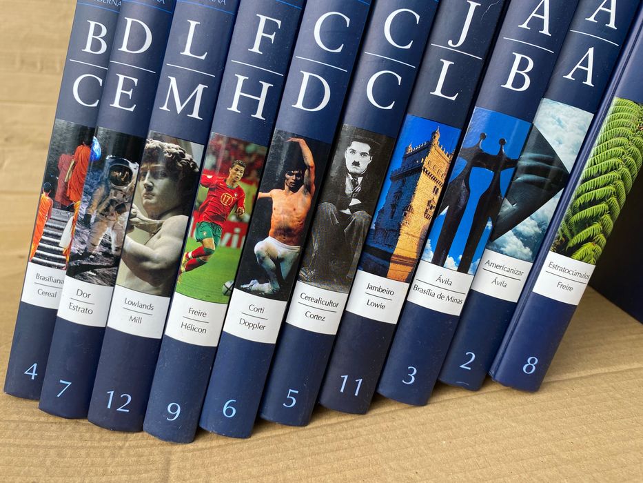 Enciclopédia moderna Larousse - 11 livros