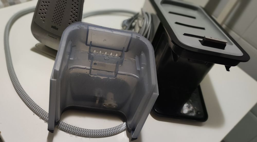 Ferro com caldeira Braun carestyle 7 pro para peças