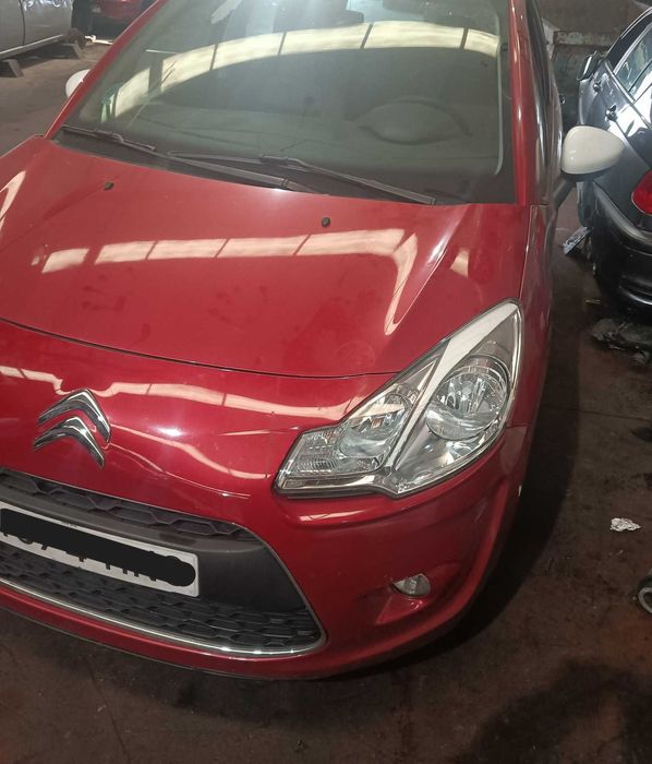 Frente completa Citroen C3 II  ano 2009 a 2013