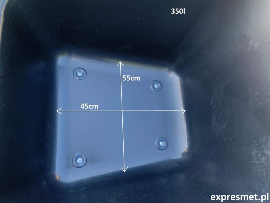Taczka japonka wózek dwukolowy 350L Promocja!