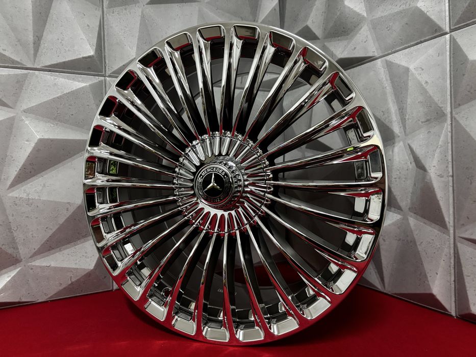 HIT! NOWE Felgi Koła 18" 5x112 MERCEDES CHROMOWANE  • • PIĘKNE • •