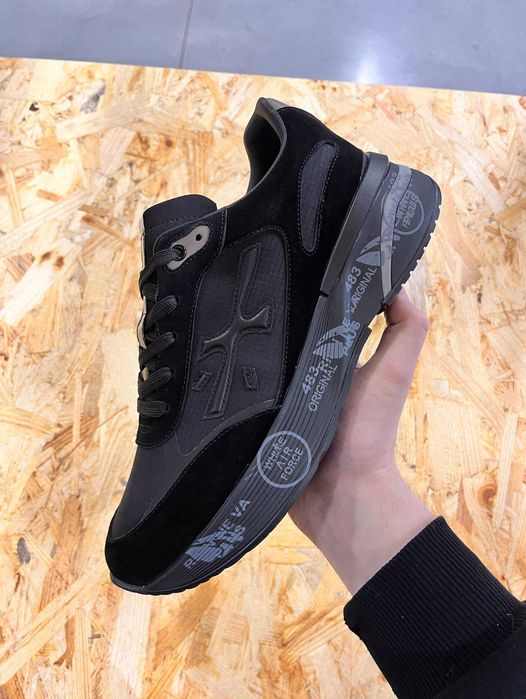 Premiata Moerun stock новые в коробке кроссовки мужские черные