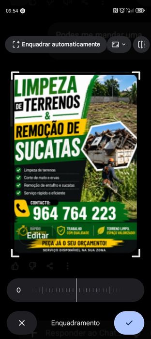 Faço todo tipo de limpezas