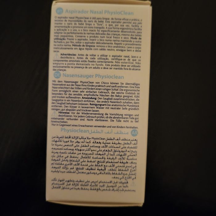 Aspirador nasal Chicco