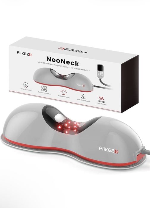 Масажер для шиі Flikeze NeoNeck All-in-1 Smart Neck Treatment System