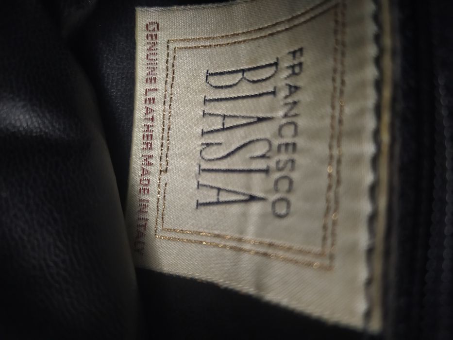 Вінтажний шкіряний клатч