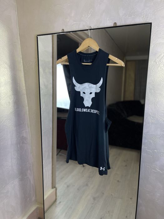 Майка under armour project rock: тренувальний драйв та heatgear