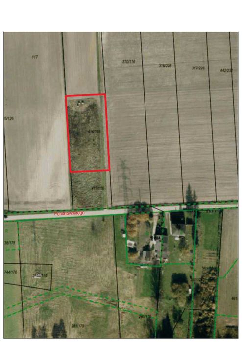 sprzedam działkę w Imielinie