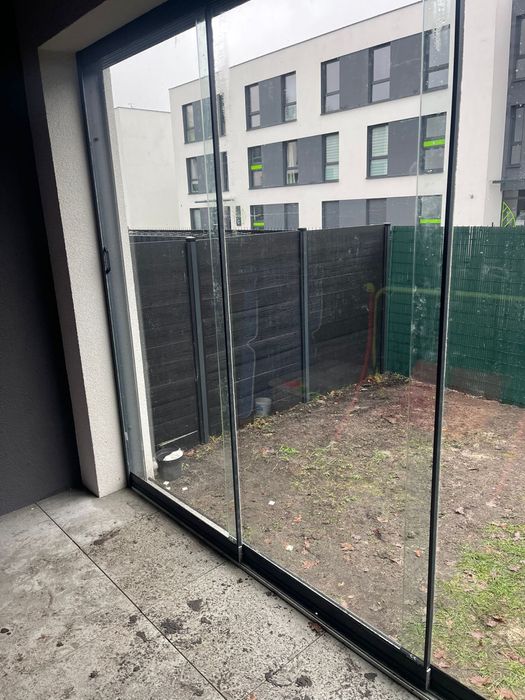 Szyby w systemie przesuwnym