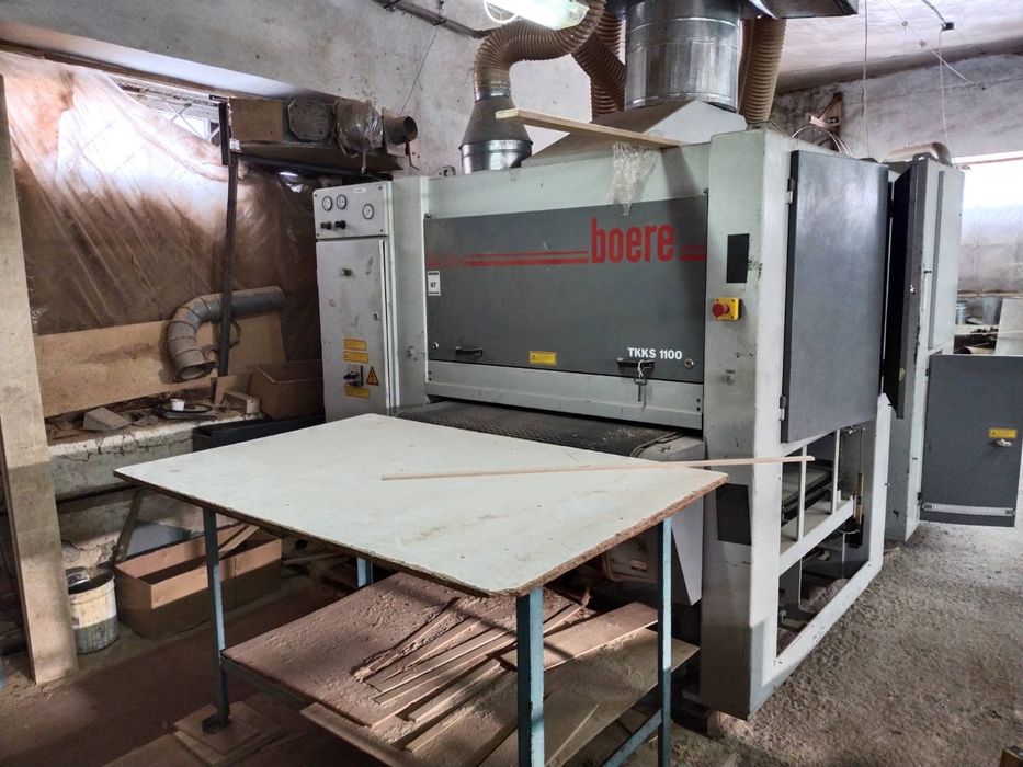 Калибровально-шлифовальна лінія, низ и верх