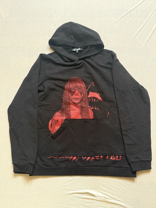 Raf Simons Consumed Penelope Hoodie in Red