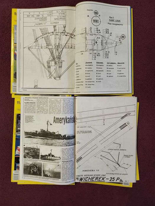 Modelarz miesięcznik rok 2003 komplet 12 numerów