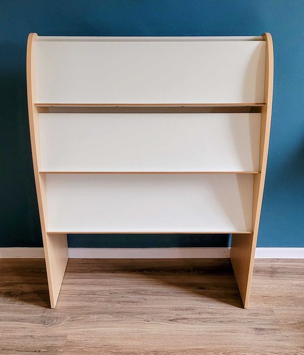 Biblioteczka dwustronna + kontenerek 92 cm
