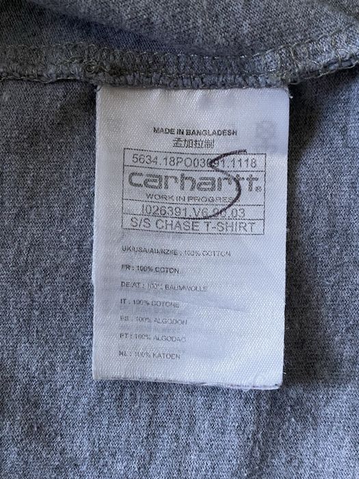 Carhartt WIP S/S Chase T-Shirt футболка кархартт мини лого
