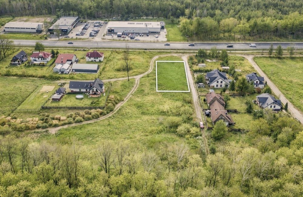 1000 m2 • dom lub uslugi• blisko  PKP Halinów