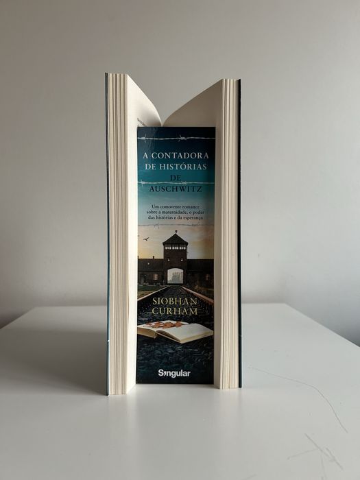 A contadora de histórias de Auschwitz de Siobhan Curham *Novo*