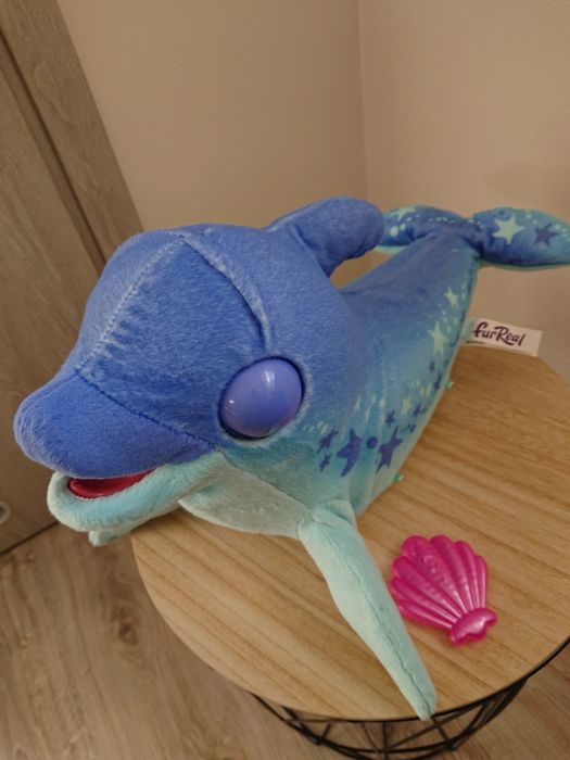 Gadająca zabawka interaktywna Hasbro Furreal Delfin dźwięki jak Szumiś