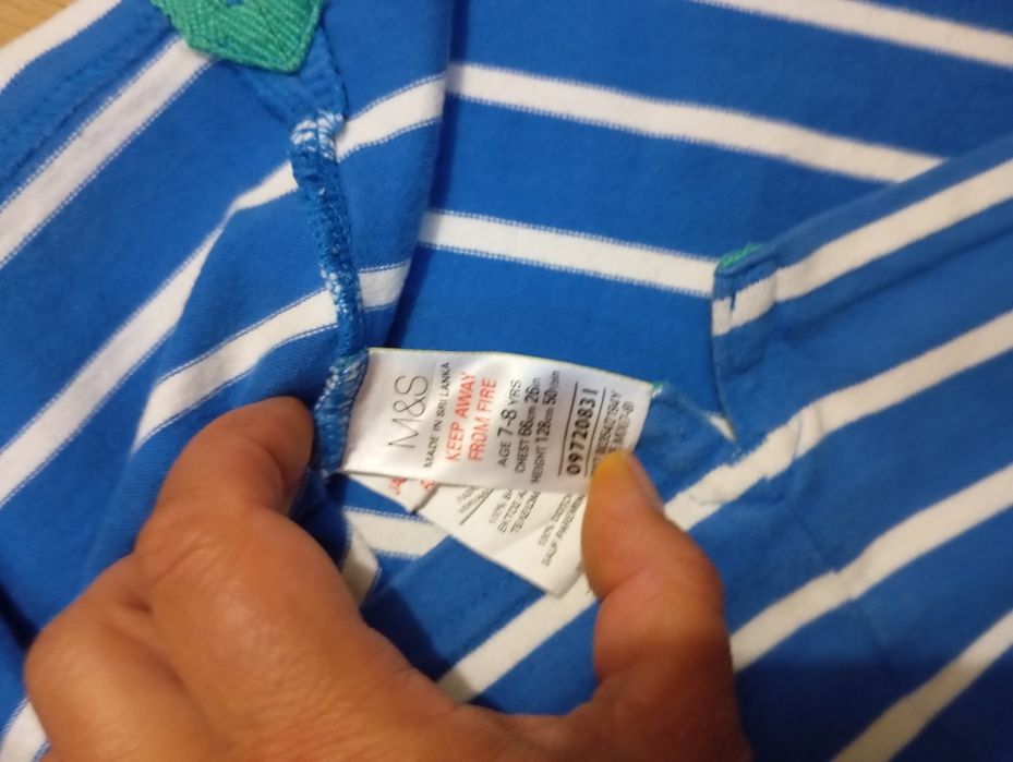 Bluza, t-shirt z krótkim rękawem na 7/8 lat