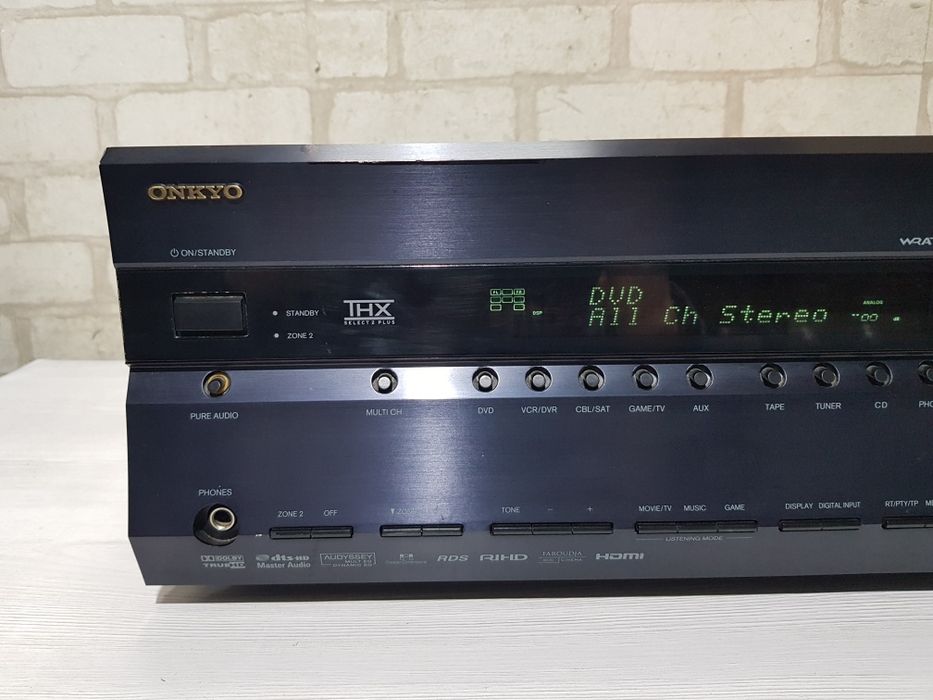 Пульт!7.1 AV ресивер Onkyo TX-SR 706, 7х130Вт б/у з Німеччини
