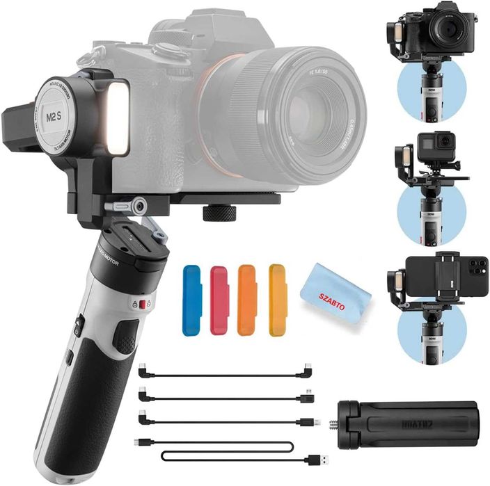 Zhiyun Crane M2S Camera Gimbal 3-Axis Handheld Video Stabilizer for Mirrorless Camera