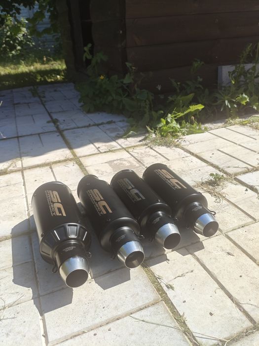 Прямоточний глушник sc project, прямоток вихлоп