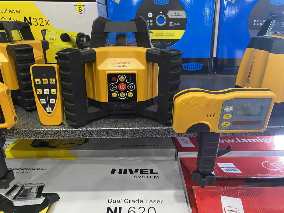 Niwelator Rotacyjny LAMIGO SPIN 310 Laser 5 lat gwarancji PL Firma PRO