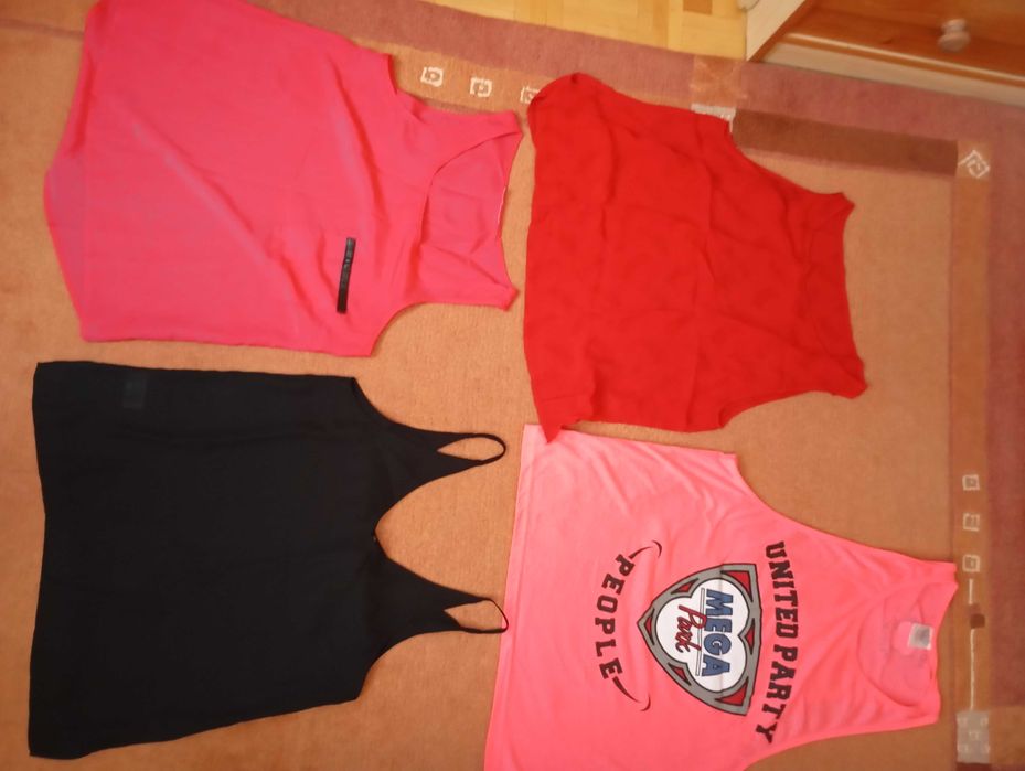 4 bluzki na lato w cenie 1.  r. M