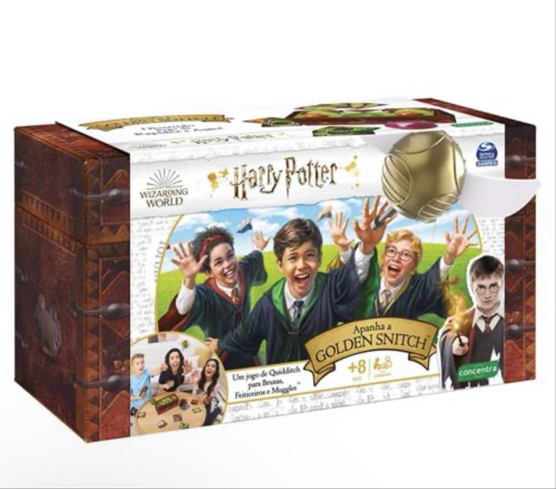 Harry Potter - Jogo “Apanha a Golden Snitch” Novo e em Português