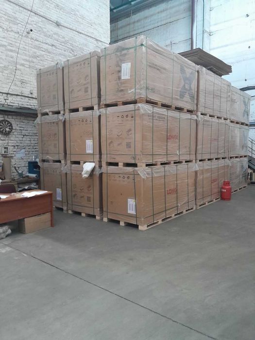 Флагманська двостороння cонячна панель Longi 645 Вт, Hi-MO 9 LR8-66HYD-645M Bifacial