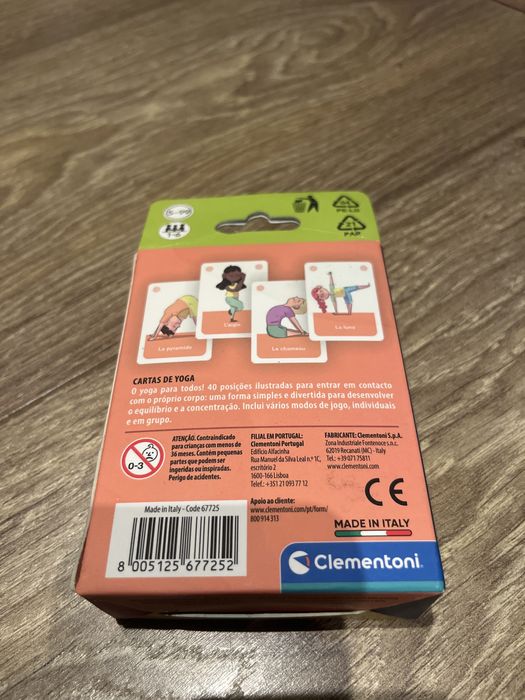 50 Cartas de Yoga  - Clementoni