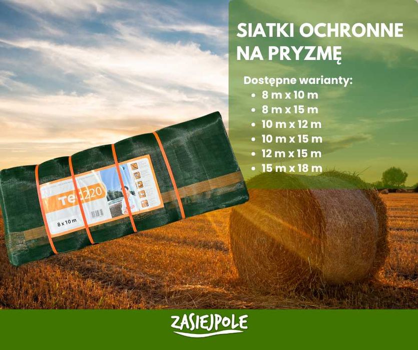 Siatka ochronna na pryzmę