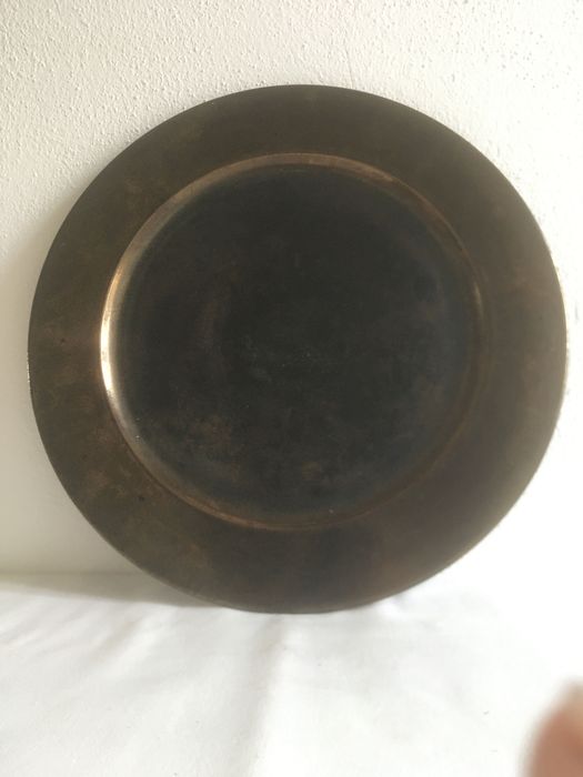 Sandra Rich conjunto cerâmica bronze dourado, 5 peças