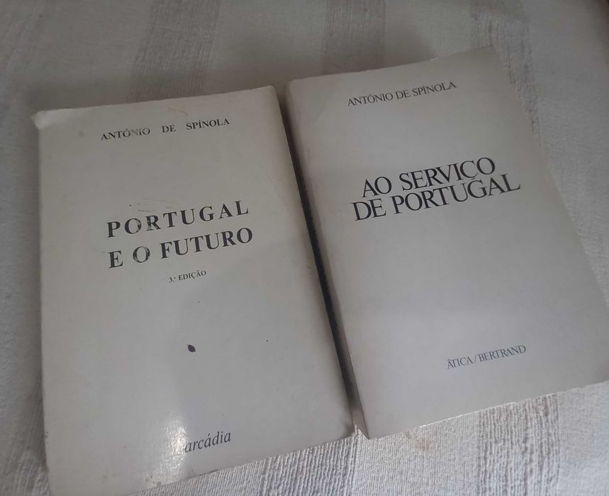livro do General António de Spinola Ao Serviço de Portugal