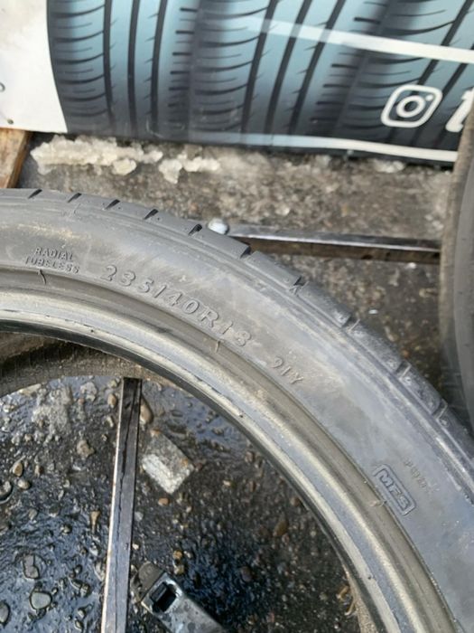 Шини  235/40 R18 пара Dunlop  літо 2024р 6,6мм