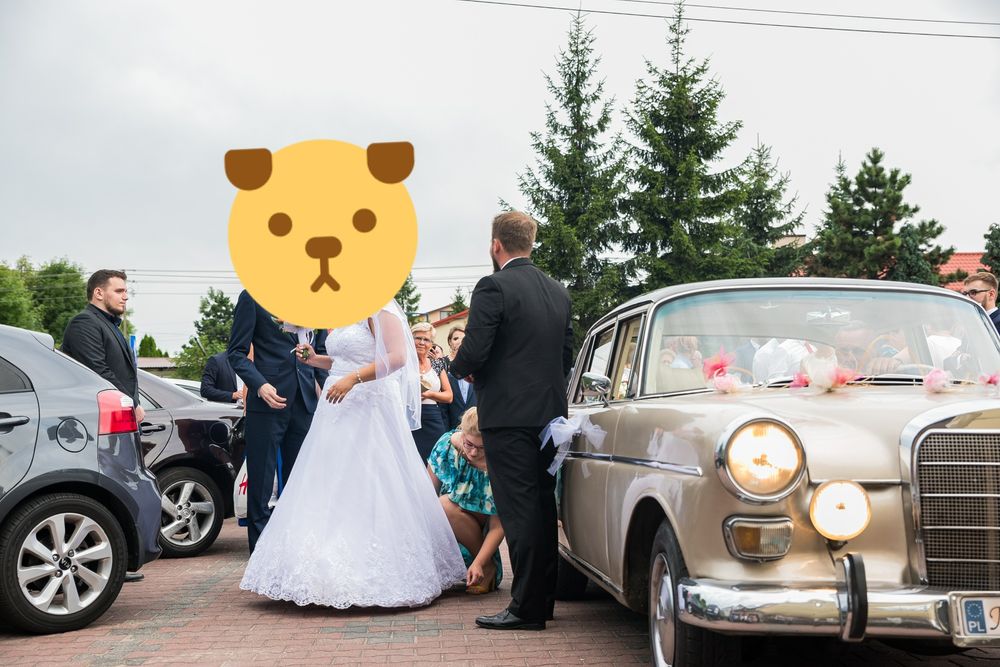 Suknia ślubna 44-52 regulacja wielkości
