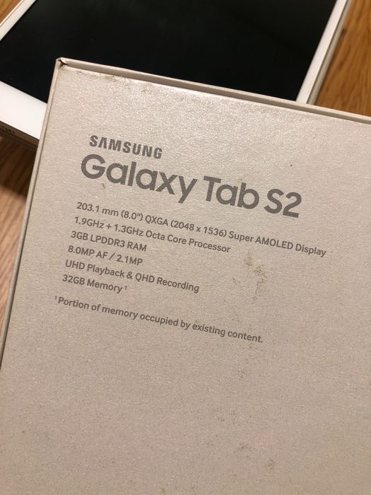 Samsung Galaxy Tab S2 + Pen + Original Case64584765156739123