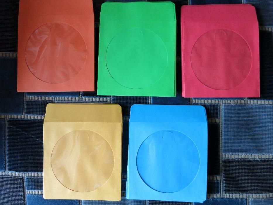 Новые конверты для дисков.