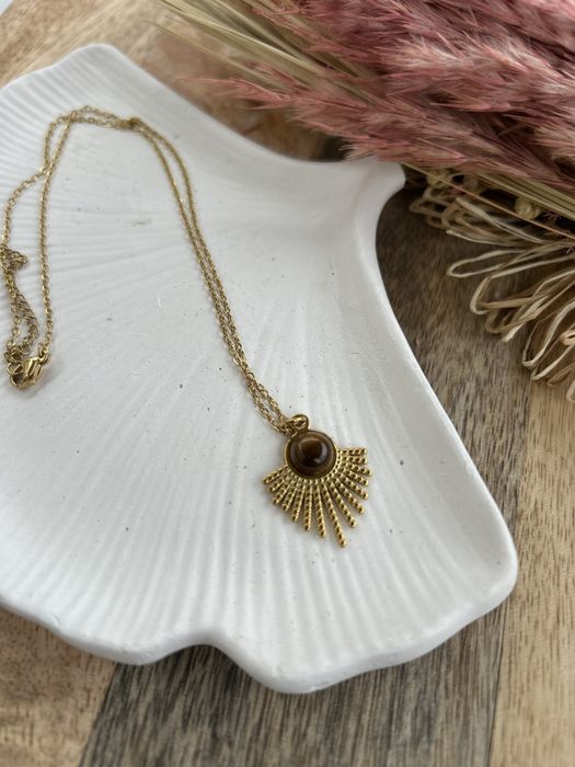 Naszyjnik z Tygrysie oko